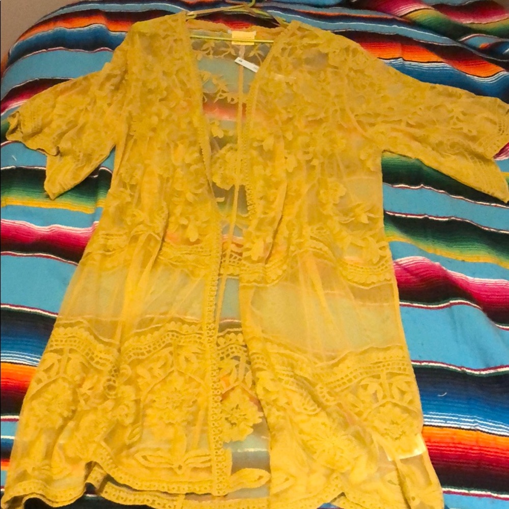 Lace duster!